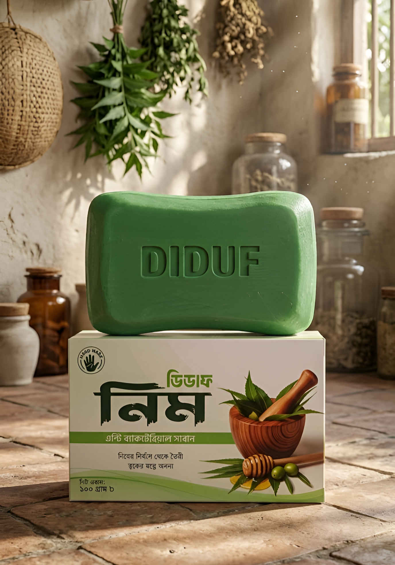 DUDIF Neem Soap 100g - Herbal Products
