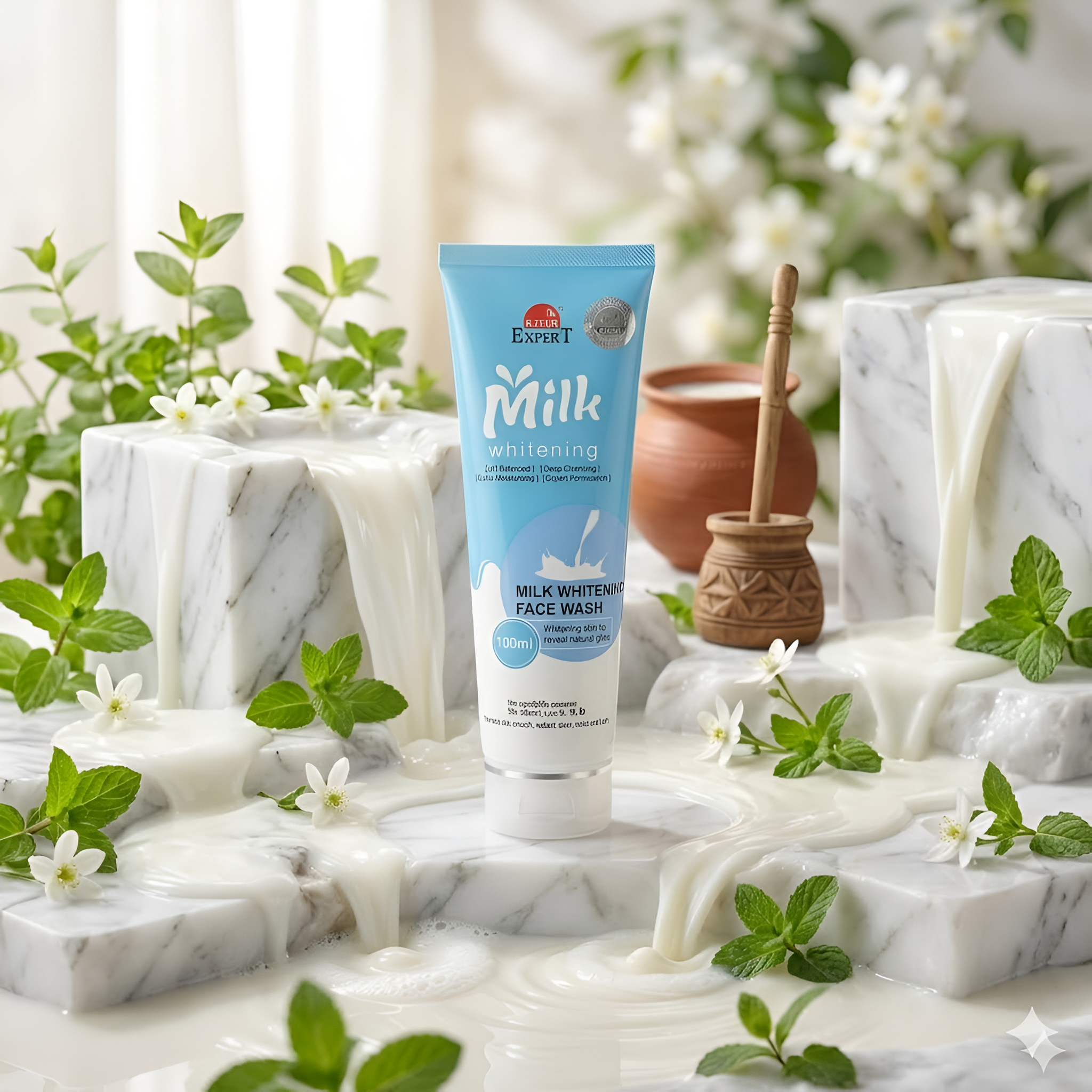 Milk Whitening Face Wash